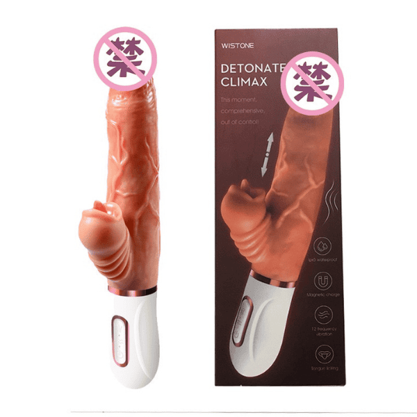 dương vật giả cao cấp siêu mềm rung ngoáy thụt climax